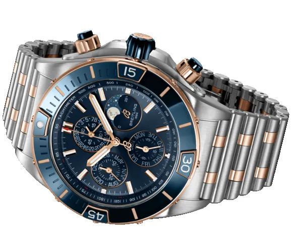 Breitling Super Chronomat Four Year Calendar Steel & Gold sold by Jura Watches product image thumbnail 4
