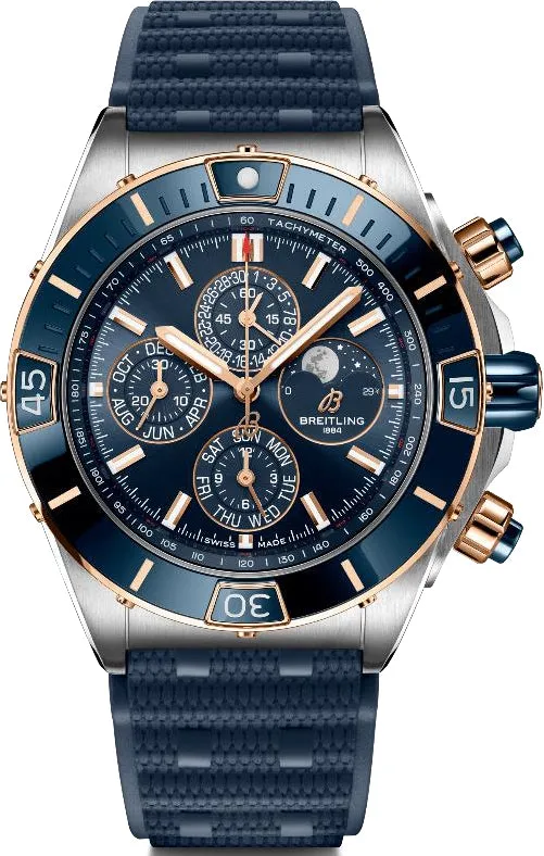 Breitling Super Chronomat Four Year Calendar Steel & Gold sold by Jura Watches
