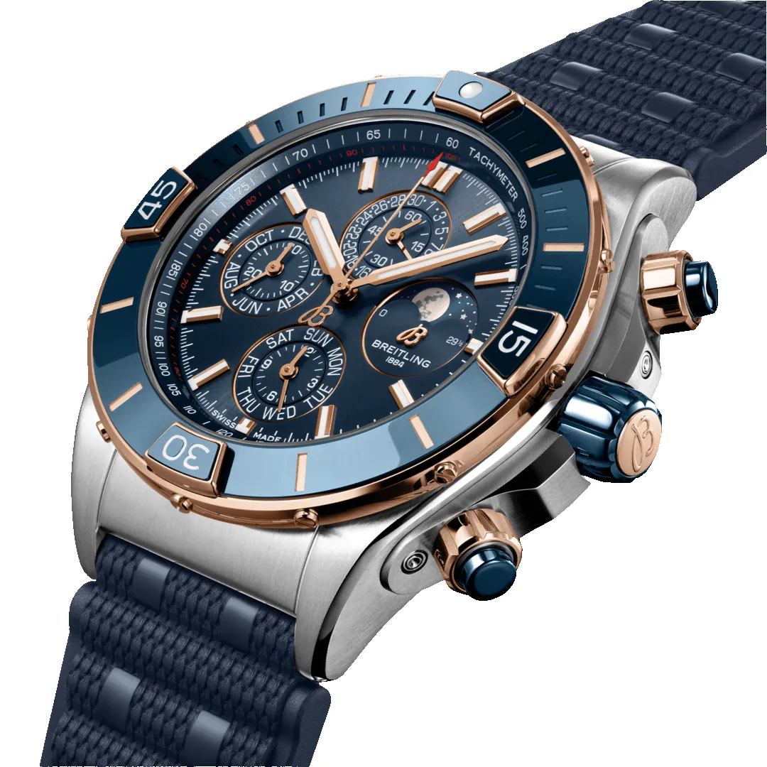 Breitling Super Chronomat Four Year Calendar Steel & Gold sold by Jura Watches product image thumbnail 4