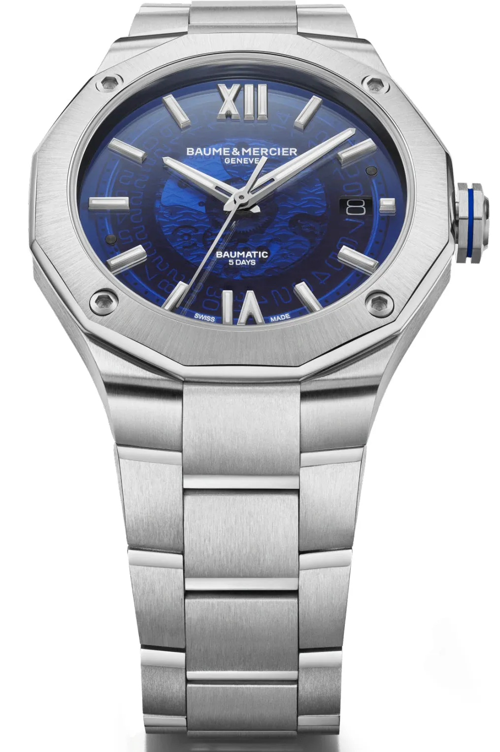 Baume et Mercier Riviera Baumatic Mens sold by Jura Watches product image thumbnail 4