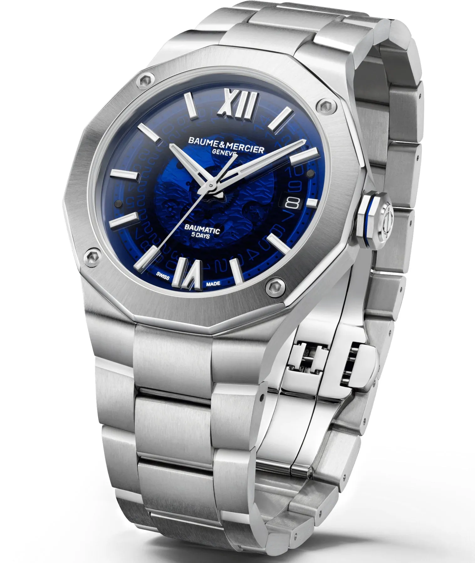 Baume et Mercier Riviera Baumatic Mens sold by Jura Watches product image thumbnail 5
