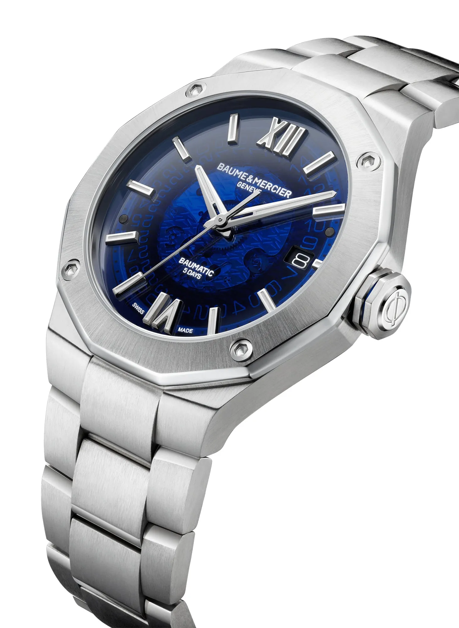 Baume et Mercier Riviera Baumatic Mens sold by Jura Watches product image thumbnail 3