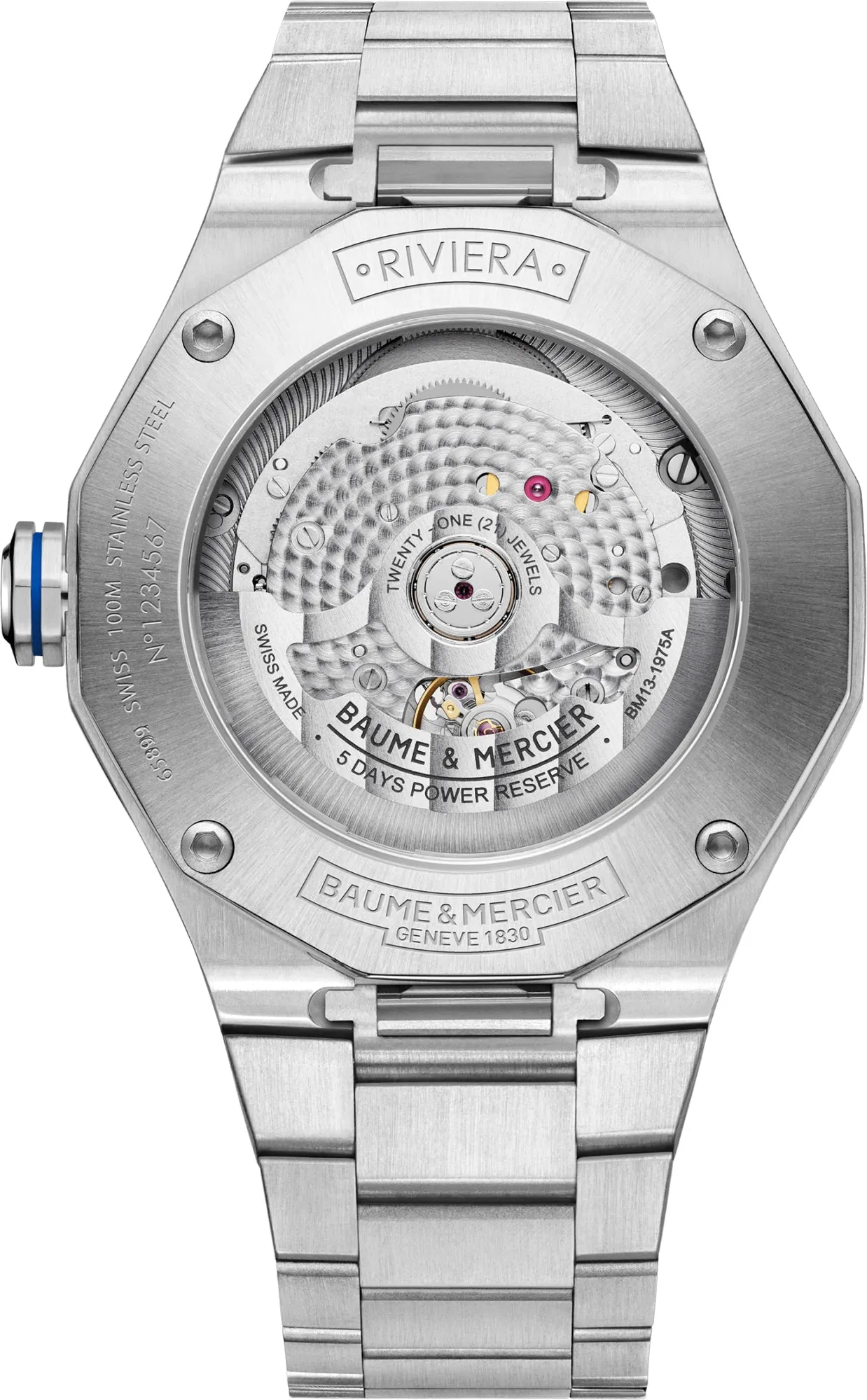 Baume et Mercier Riviera Baumatic Mens sold by Jura Watches product image thumbnail 2