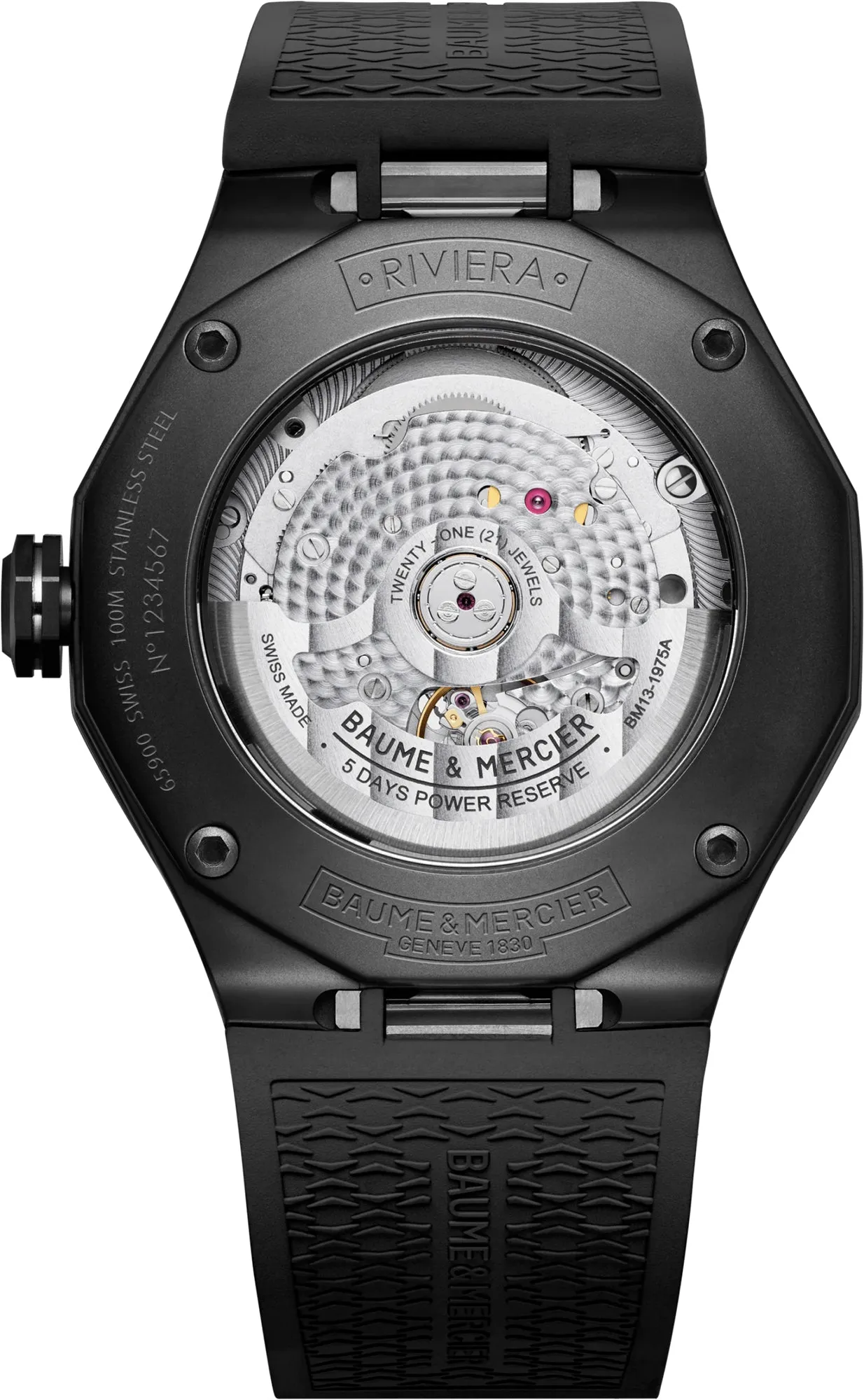 Baume et Mercier Riviera Baumatic Mens sold by Jura Watches product image thumbnail 2