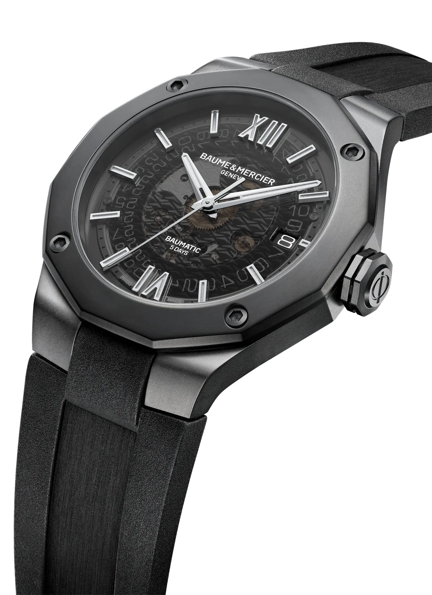 Baume et Mercier Riviera Baumatic Mens sold by Jura Watches product image thumbnail 4