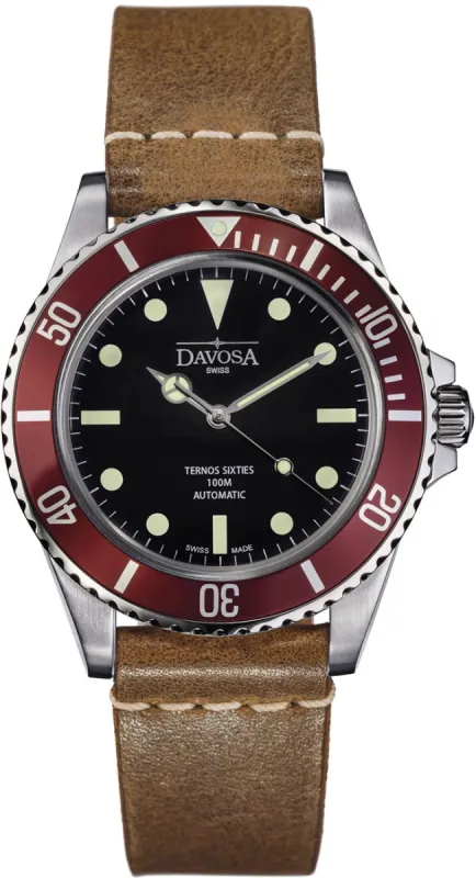 Davosa Ternos Sixties Sapphire Crystal sold by Jura Watches