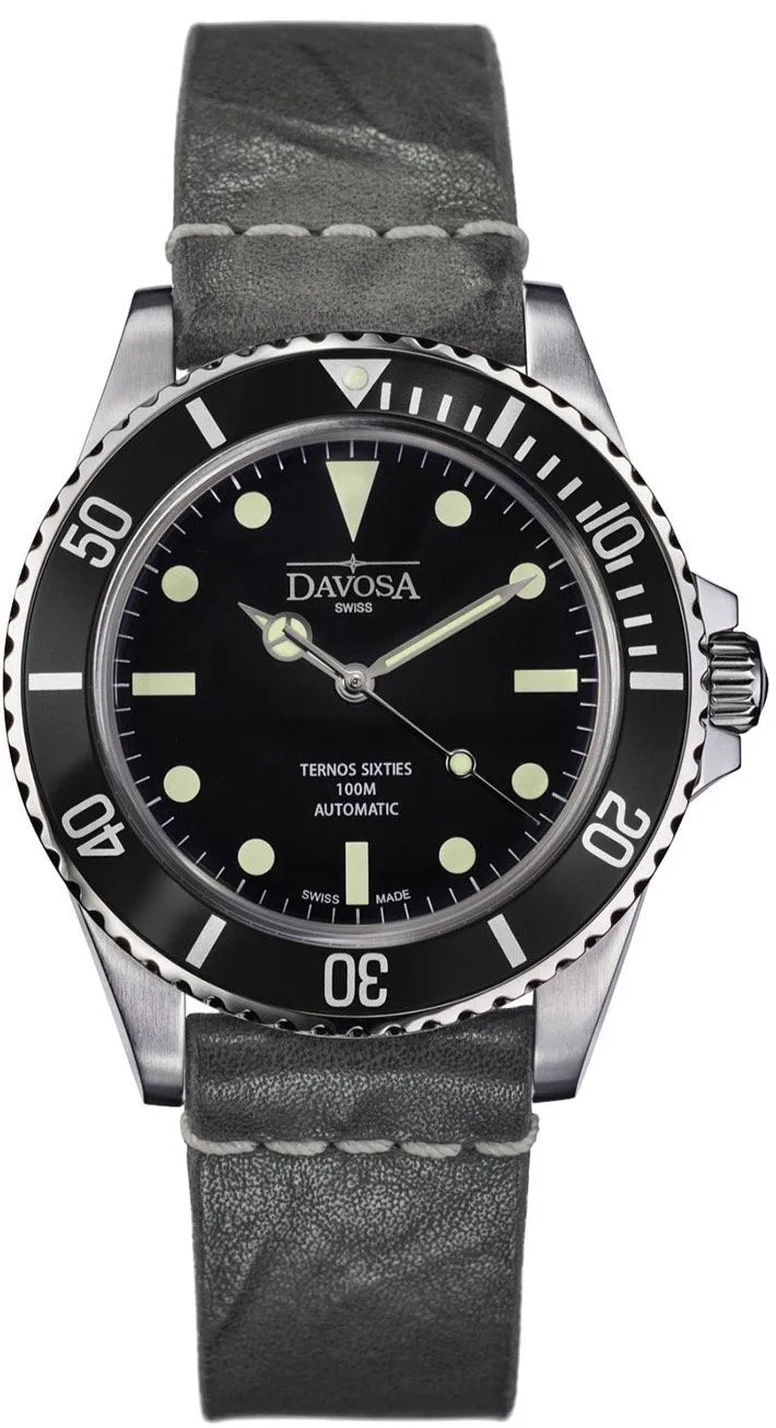 Davosa Ternos Sixties Sapphire Crystal sold by Jura Watches