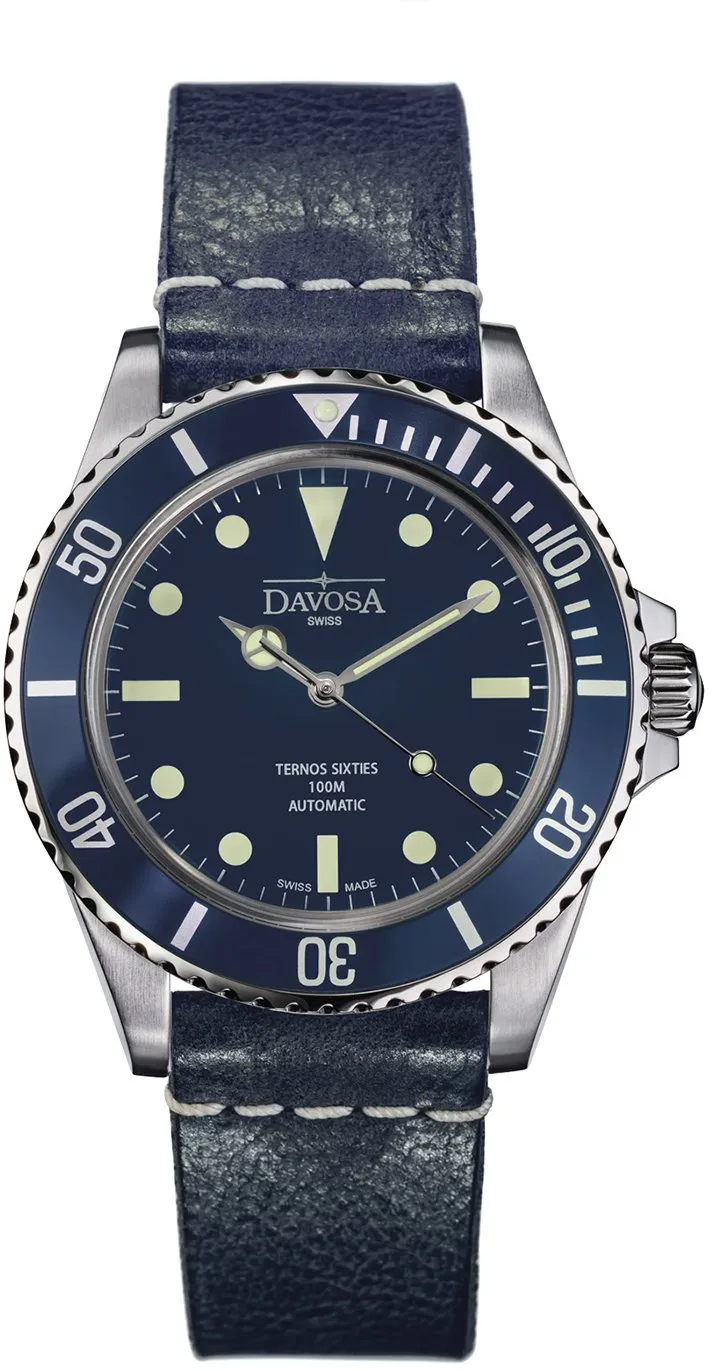 Davosa Ternos Sixties Sapphire Crystal sold by Jura Watches