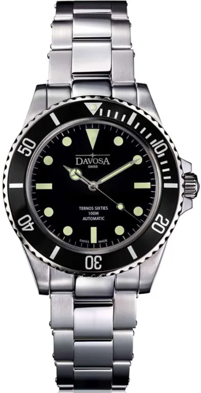 Davosa Ternos Sixties Sapphire Crystal sold by Jura Watches