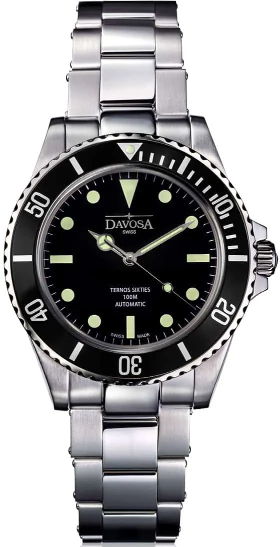 Davosa Ternos Sixties Sapphire Crystal sold by Jura Watches