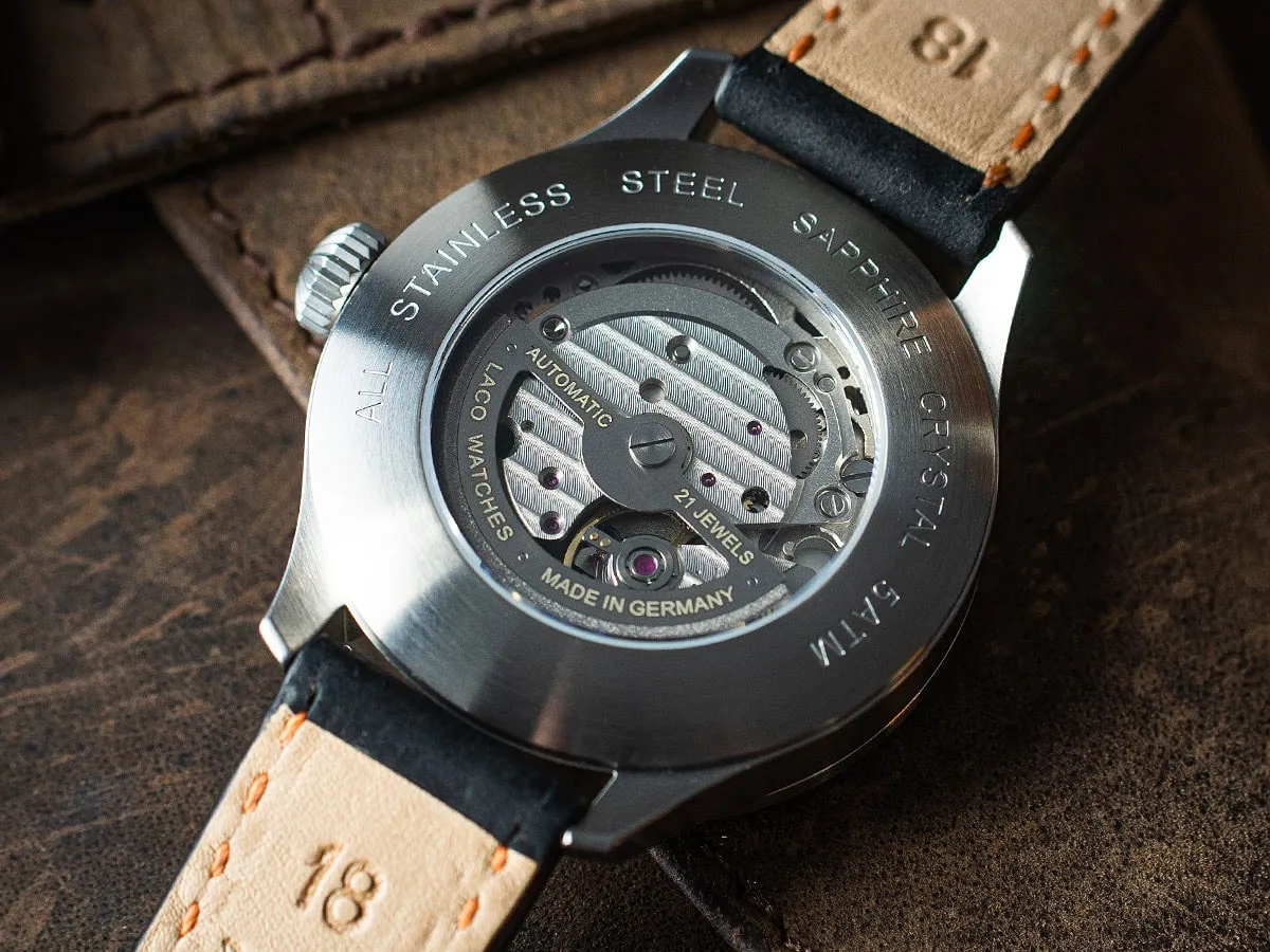 Laco Pilot Basic Neapel 39 sold by Jura Watches product image thumbnail 3