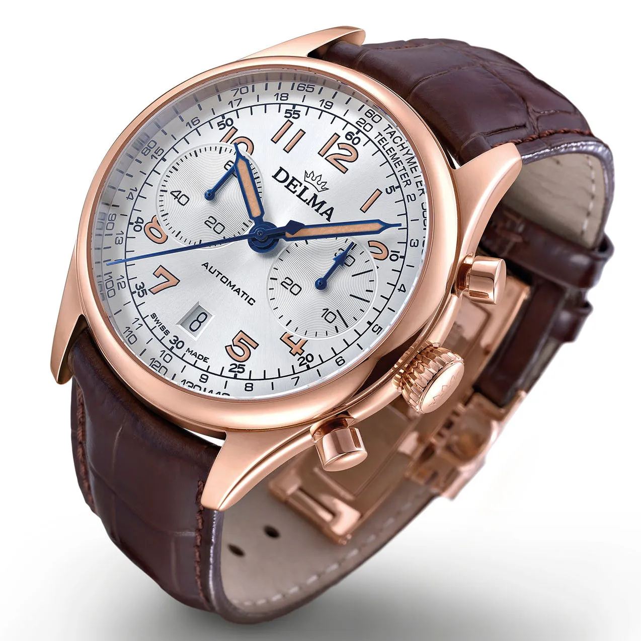 Delma Heritage Chronograph Limited Edition sold by Jura Watches product image thumbnail 2