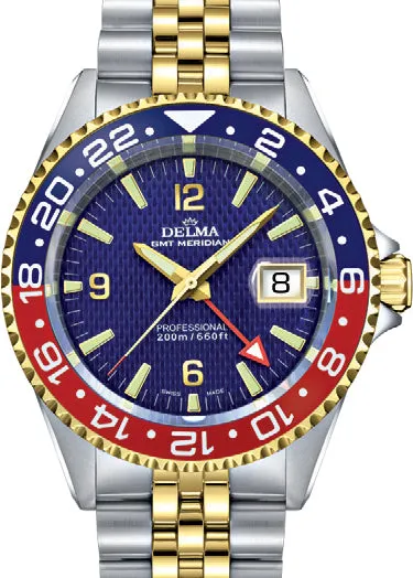 Delma Santiago GMT Bi-Colour sold by Jura Watches