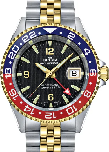 Delma Santiago GMT Bi-Colour sold by Jura Watches
