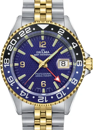 Delma Santiago GMT Bi-Colour sold by Jura Watches