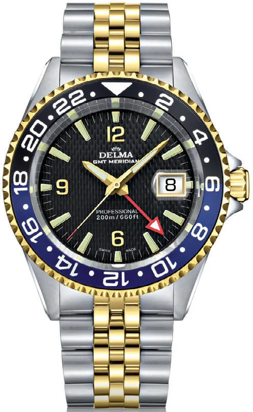 Delma Santiago GMT Bi-Colour sold by Jura Watches
