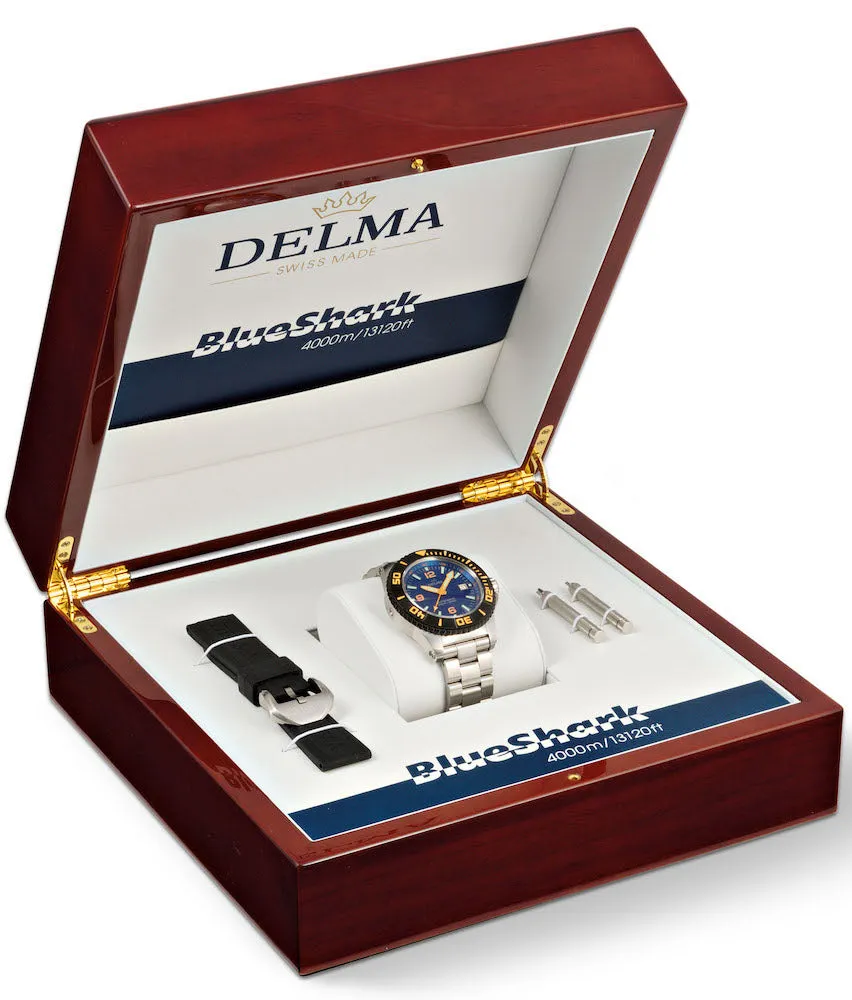 Delma Divers Blue Shark III Limited Edition sold by Jura Watches product image thumbnail 3