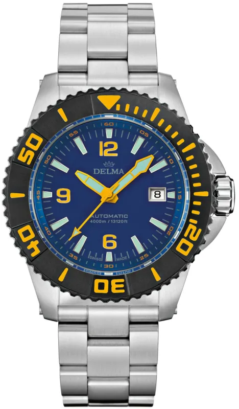 Delma Divers Blue Shark III Limited Edition made by Jura Watches