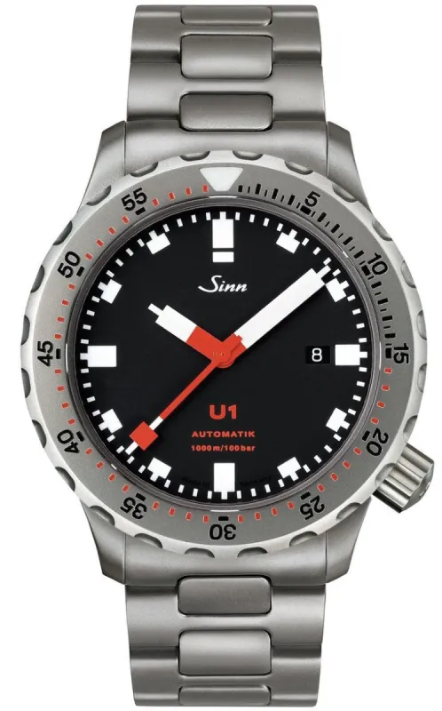 Sinn U1 Tegiment H Link Bracelet made by Sinn