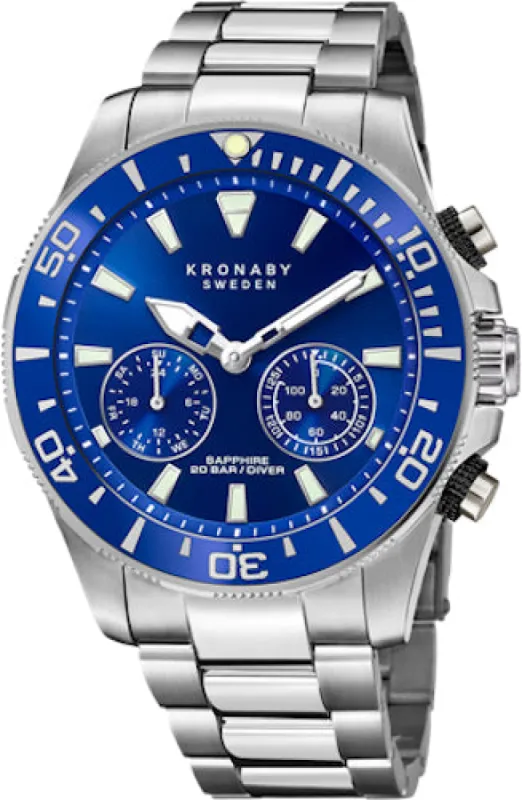 Kronaby Divers Smartwatch Mens sold by Jura Watches
