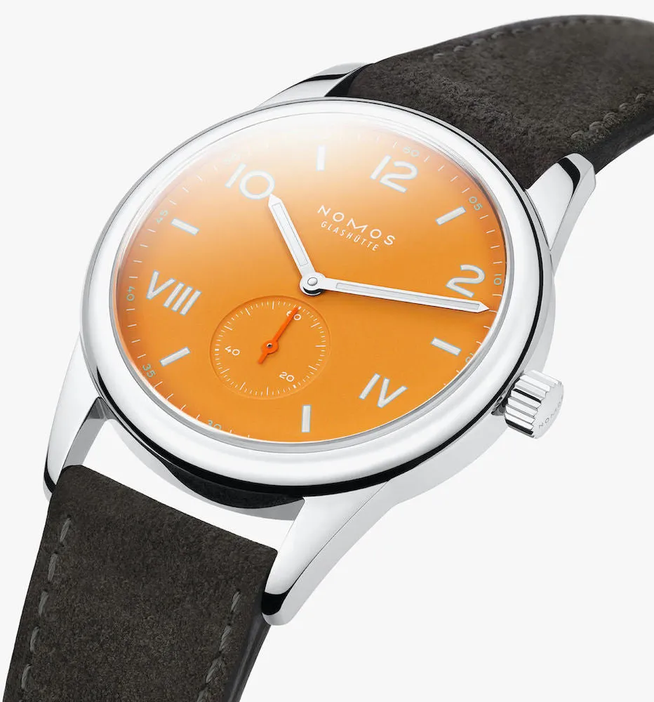 Nomos Glashutte Club Campus 38 Future Orange sold by Jura Watches product image thumbnail 5