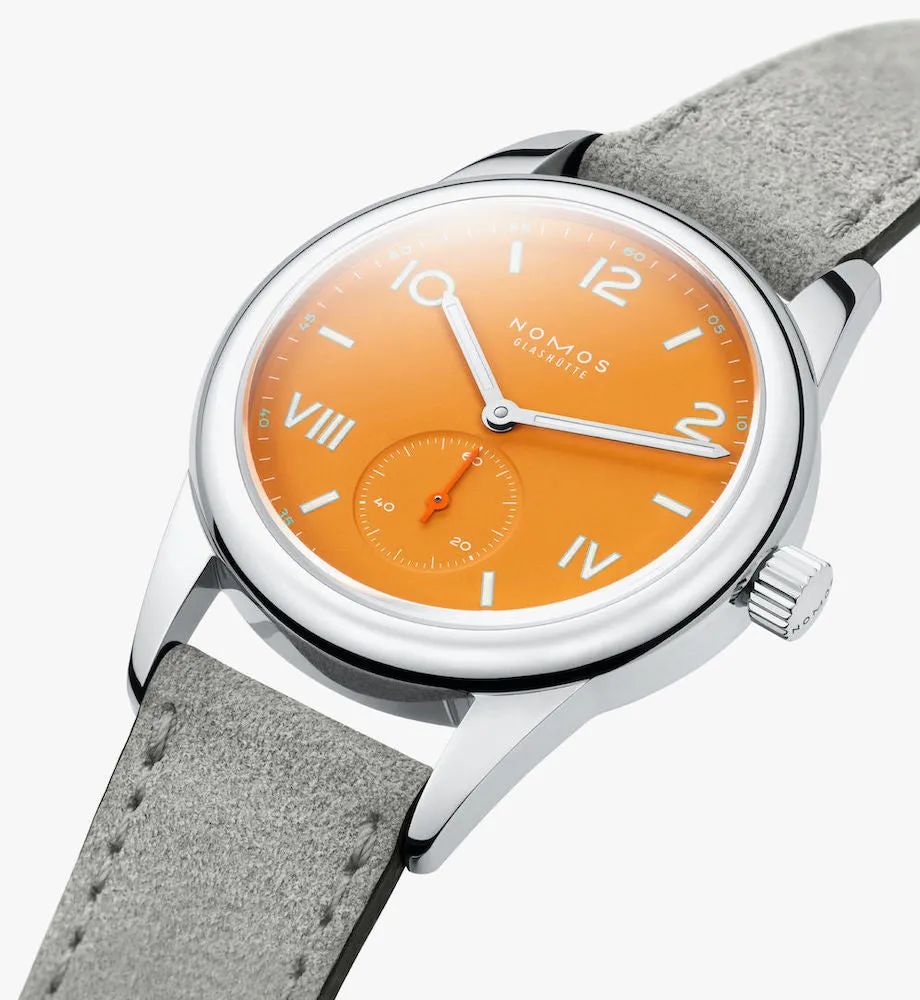 Nomos Glashutte Club Campus Future Orange sold by Jura Watches product image thumbnail 5