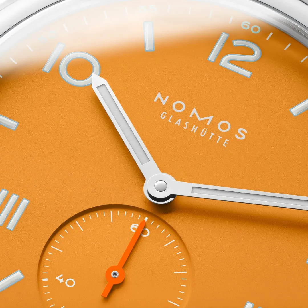 Nomos Glashutte Club Campus Future Orange sold by Jura Watches product image thumbnail 4