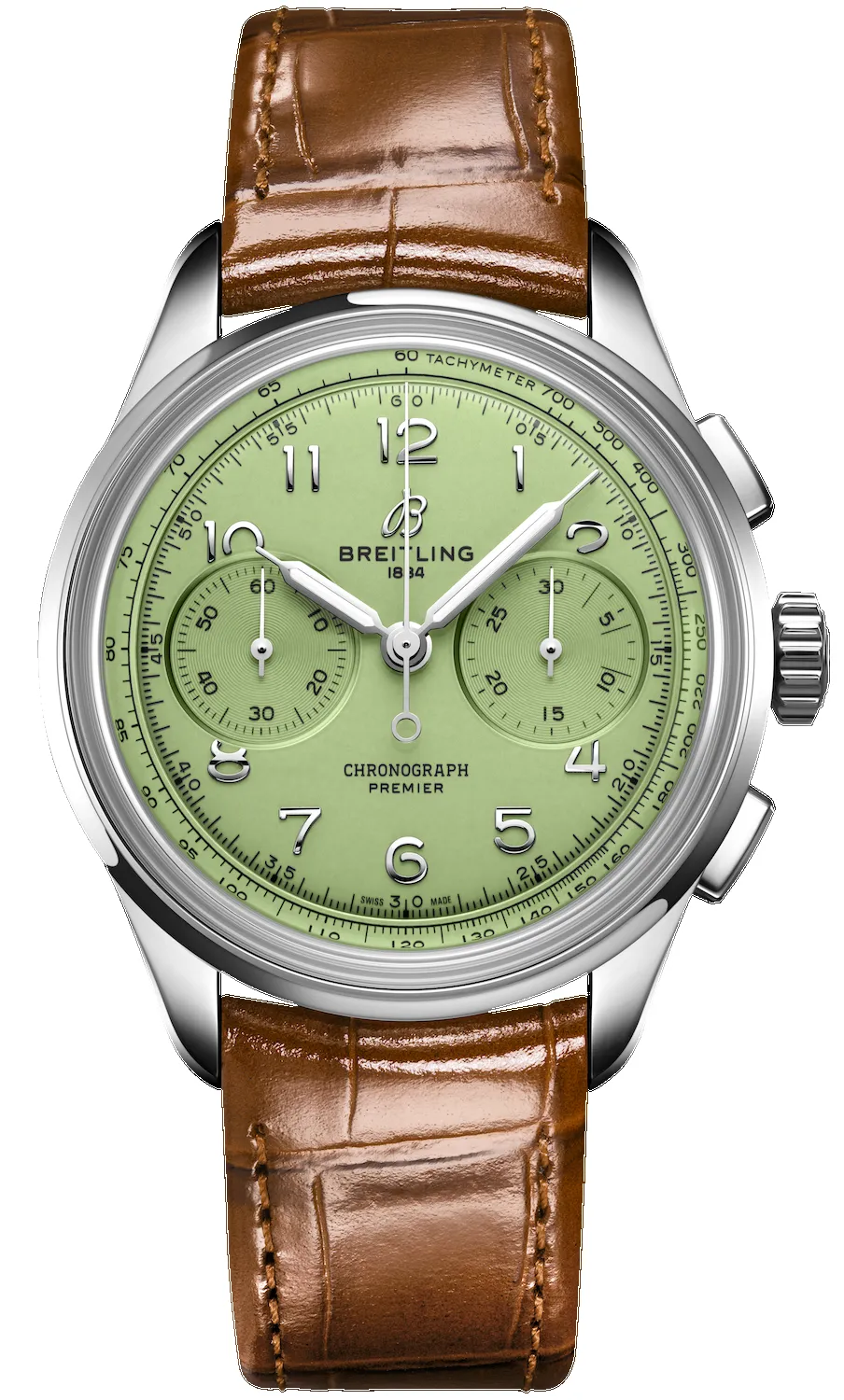 Breitling Premier Heritage B09 40h Pistachio Green sold by Jura Watches