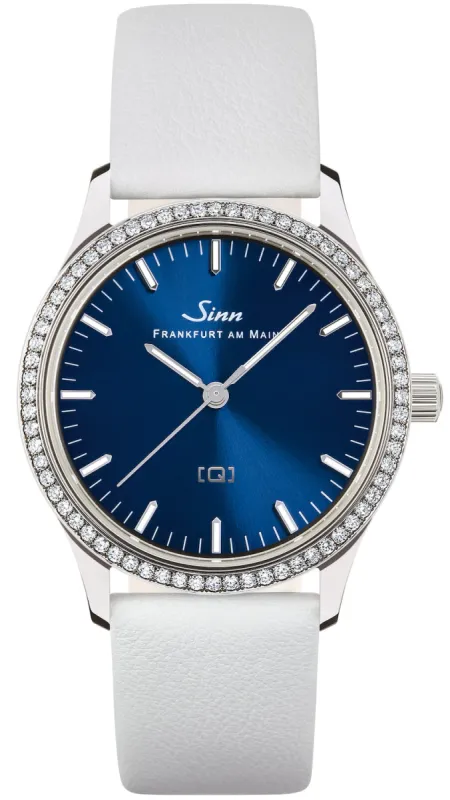 Sinn 434 TW 68 WG B Ladies Leather White sold by Jura Watches