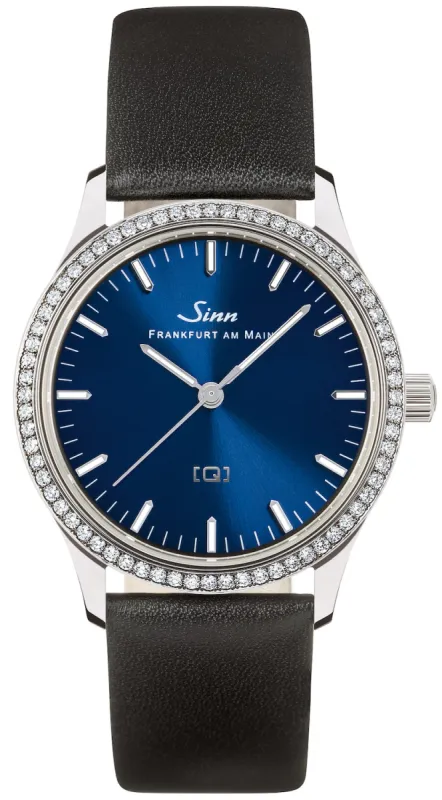 Sinn 434 TW 68 WG B Ladies Leather Black sold by Jura Watches