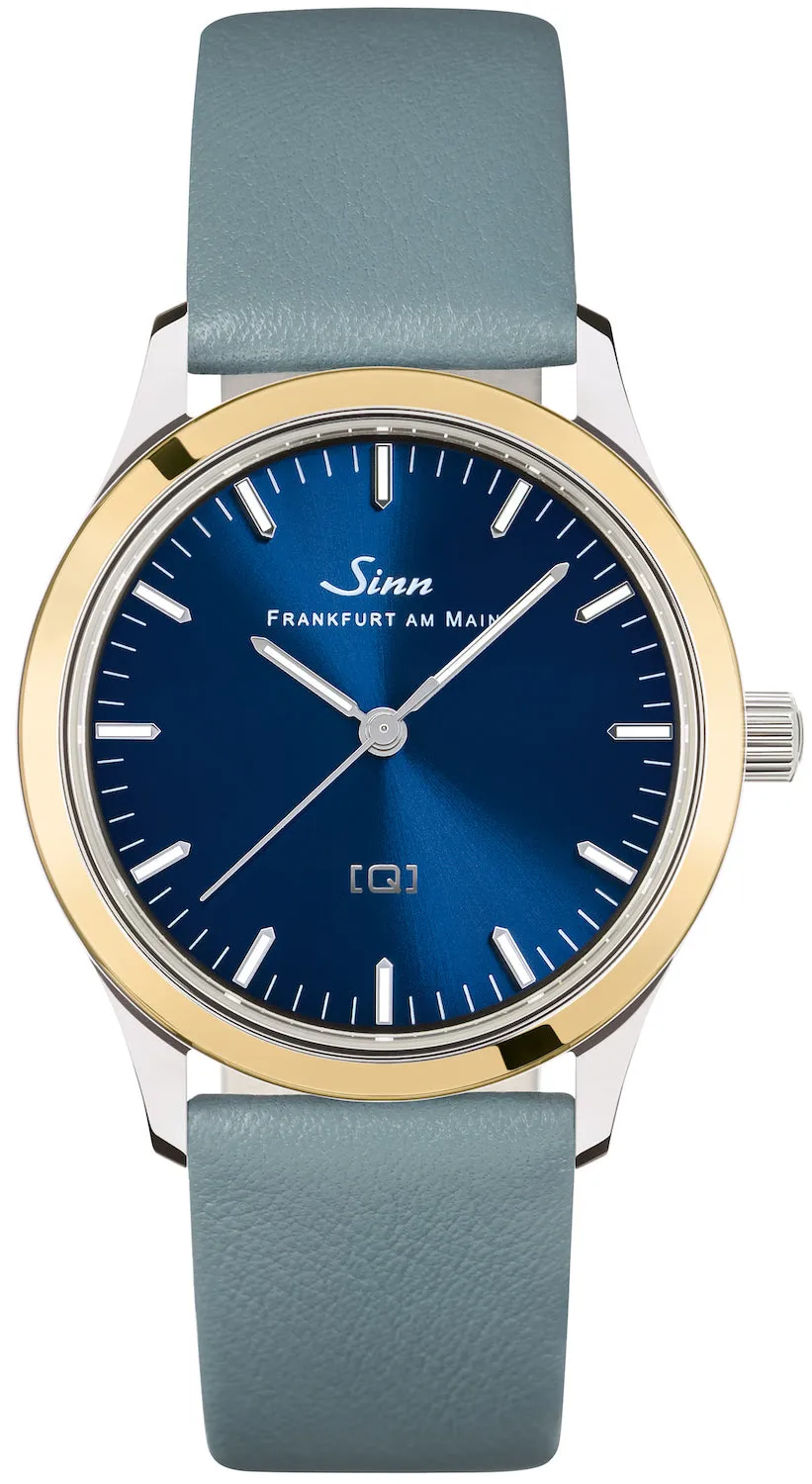 Sinn 434 St GG B Ladies Leather Blue sold by Jura Watches