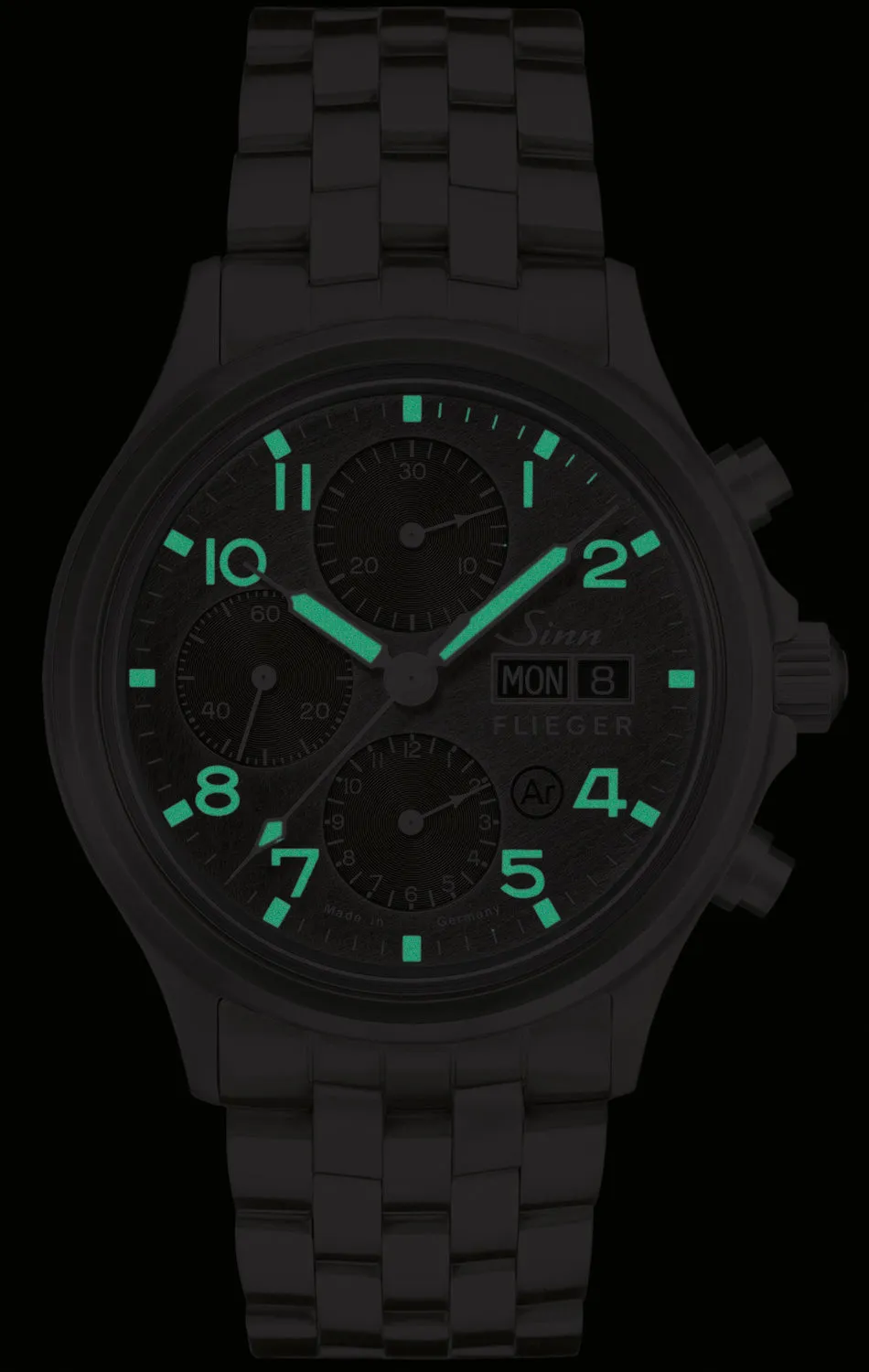 Sinn 358 Sa Pilot DS Vintage Leather Dark Brown sold by Jura Watches product image thumbnail 2