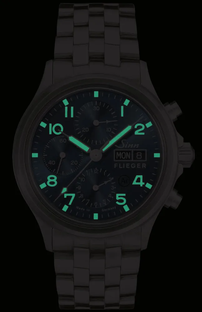 Sinn 358 Sa Pilot B E Vintage Leather Dark Brown sold by Jura Watches product image thumbnail 2