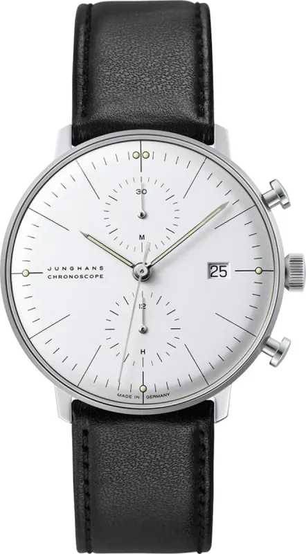 Junghans Max Bill Chronoscope made by Jura Watches