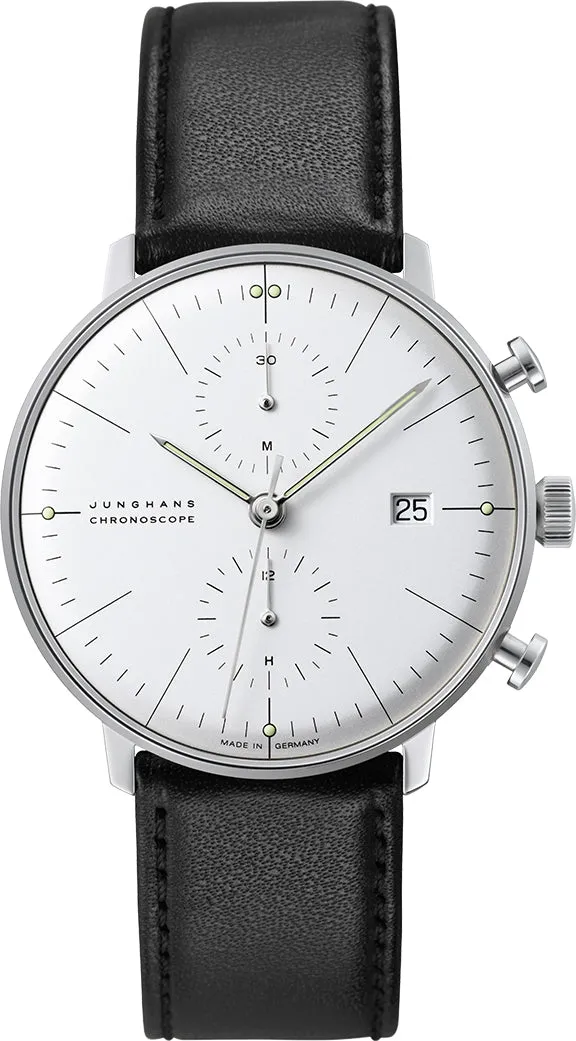 Junghans Max Bill Chronoscope sold by Jura Watches