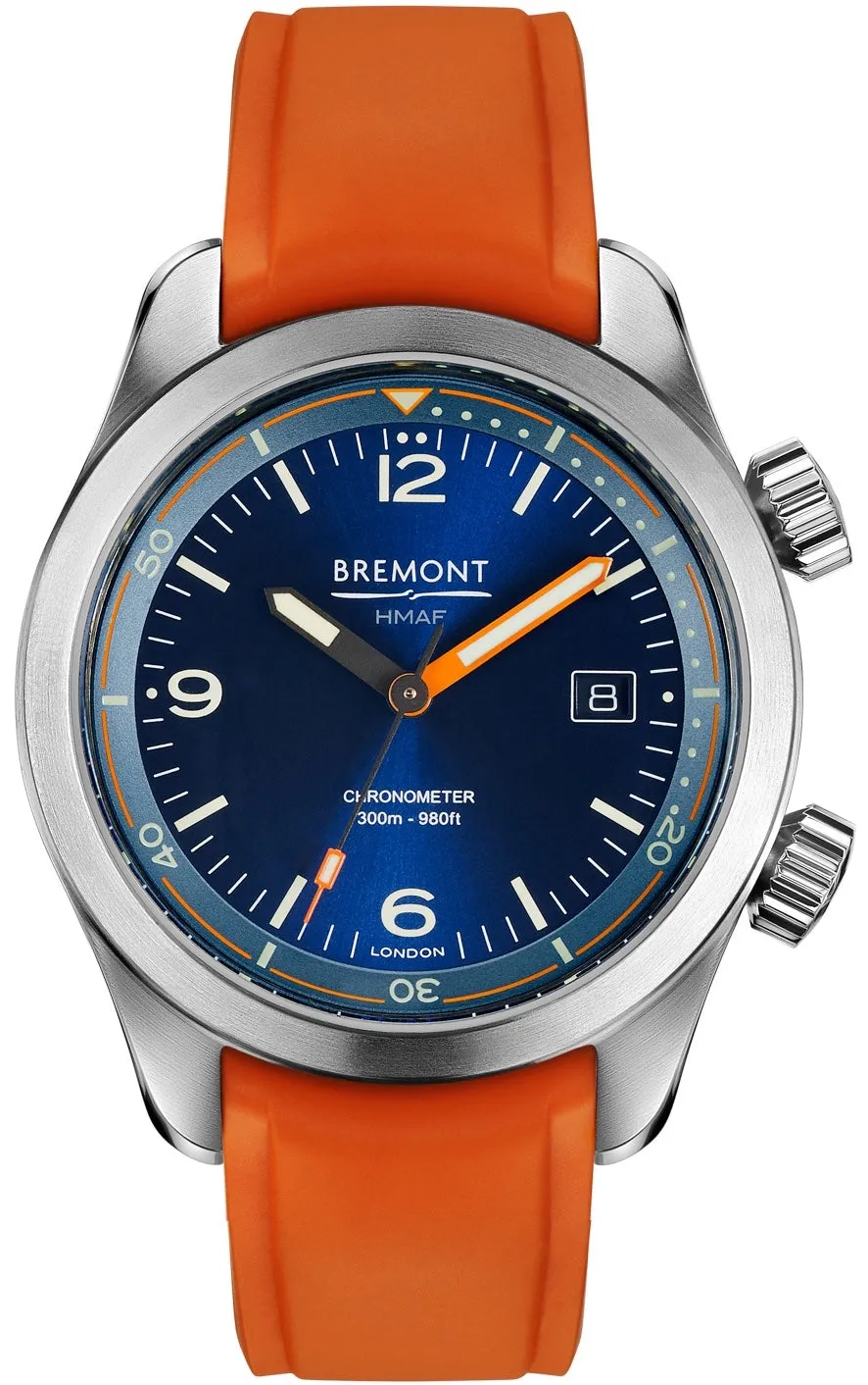 Bremont Armed Forces Argonaut Azure sold by Jura Watches