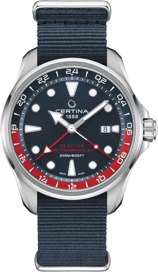 Certina DS Action GMT D sold by Jura Watches