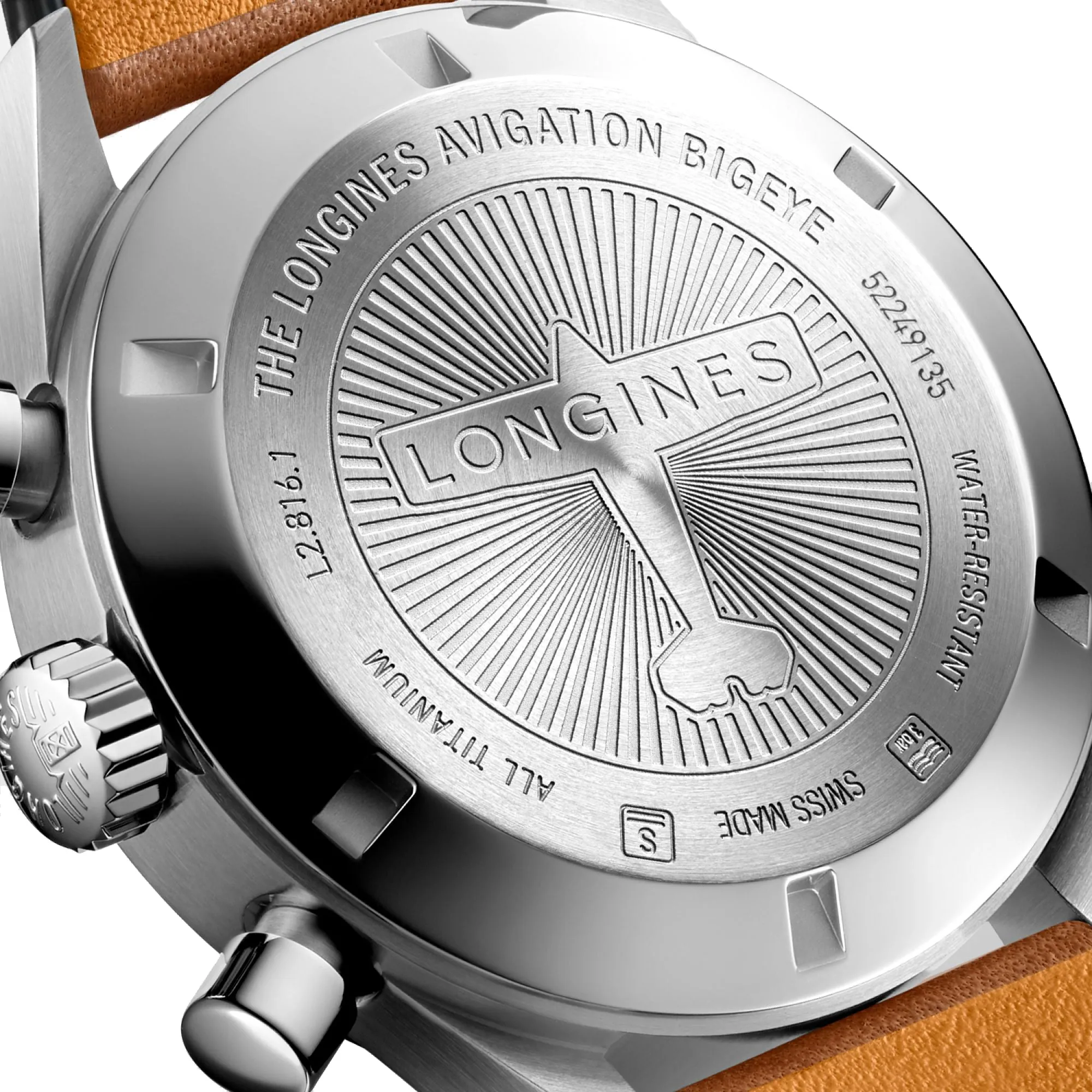 Longines Heritage Avigation BigEye Mens sold by Jura Watches product image thumbnail 4