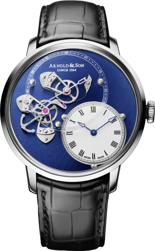 Arnold & Son DSTB Steel made by Jura Watches