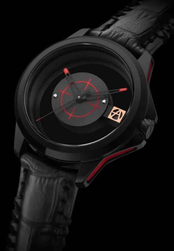 ArtyA Son of a Gun Target Classic 1 Black PVD Limited Edition sold by Jura Watches
