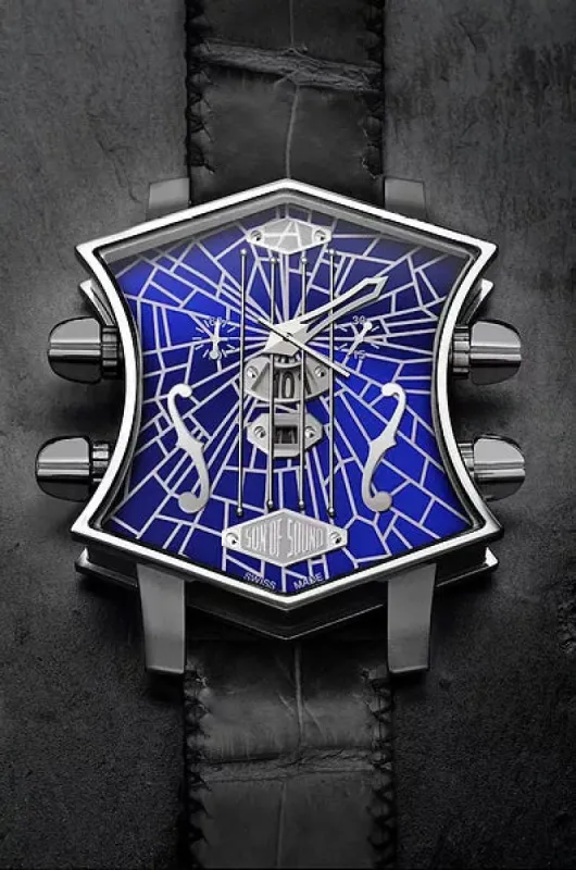 ArtyA Son of Sound Guitar Broken Glass Limited Edition sold by Jura Watches