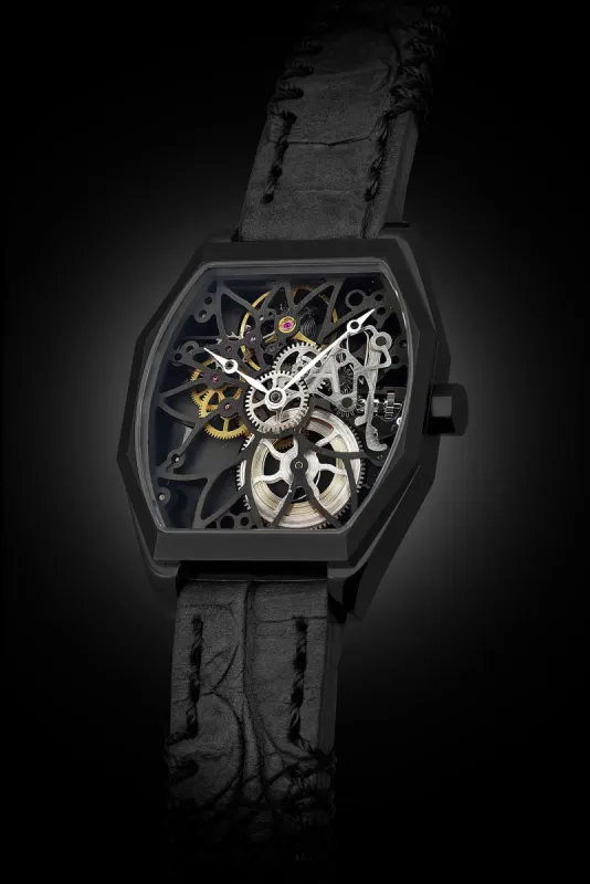 ArtyA Son of Gears Black Edelweiss Limited Edition sold by Jura Watches
