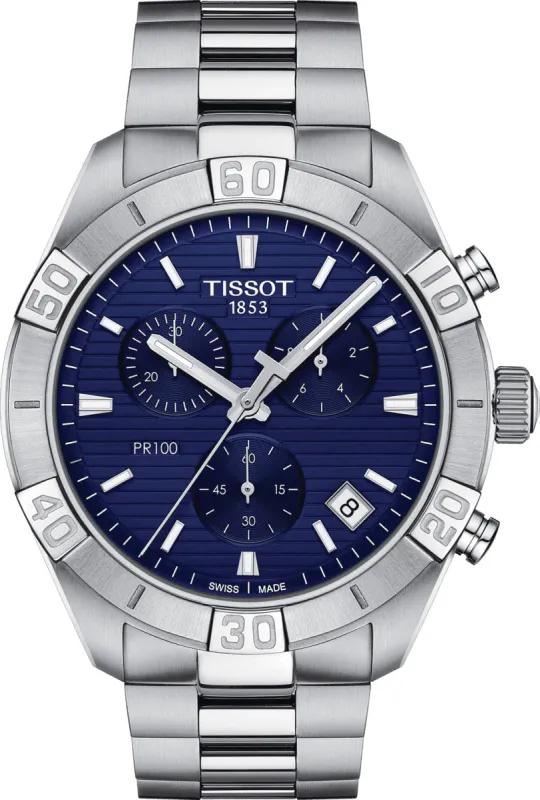 Tissot PR 100 Sport Chrono sold by Jura Watches