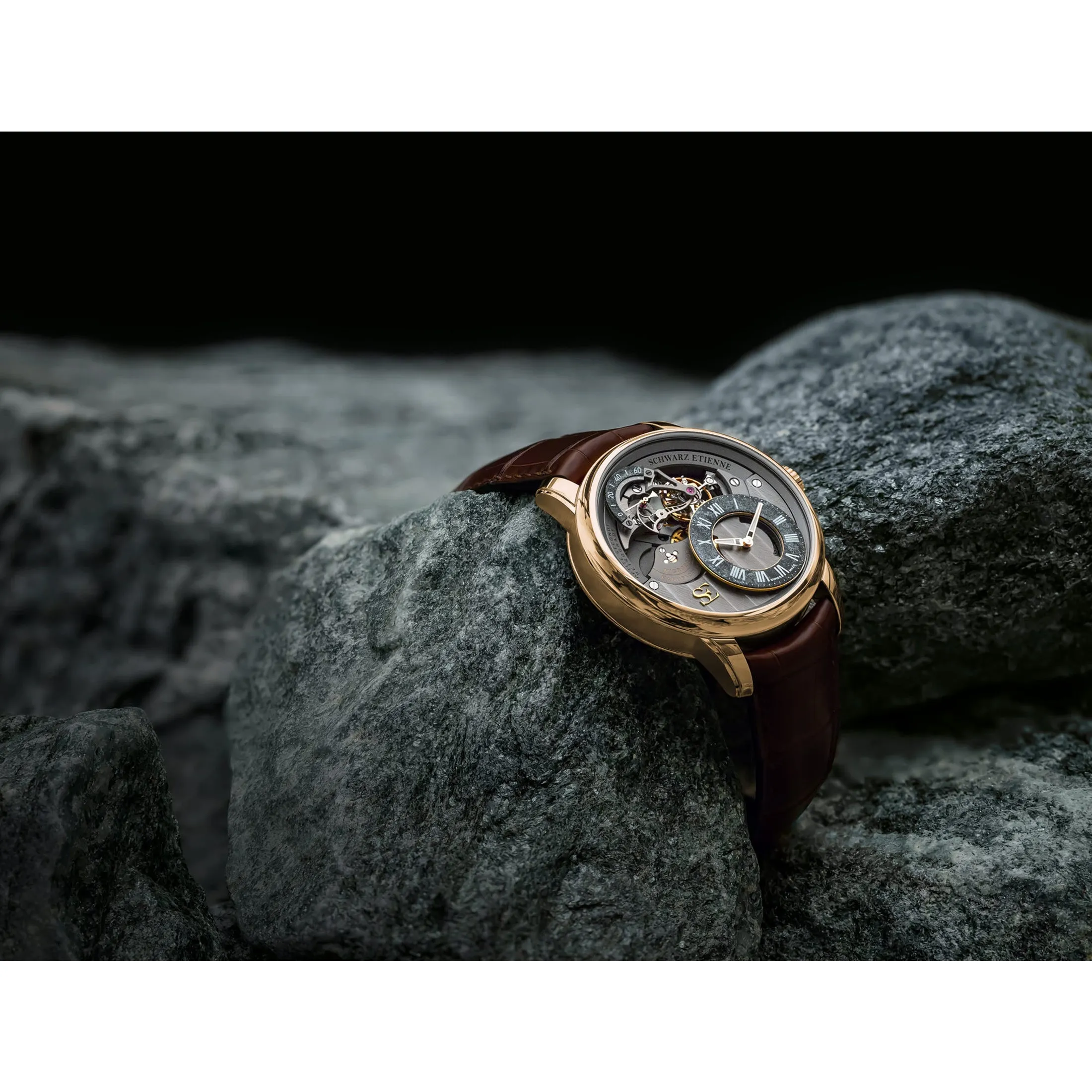 Schwarz Etienne La Chaux De Fonds Tourbillon Retrograde Small Second sold by Jura Watches product image thumbnail 4