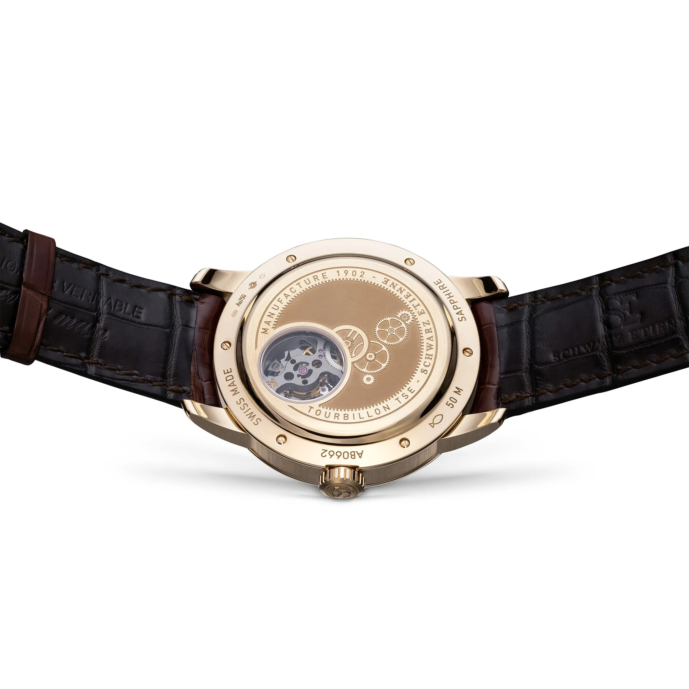 Schwarz Etienne La Chaux De Fonds Tourbillon Retrograde Small Second sold by Jura Watches product image thumbnail 3