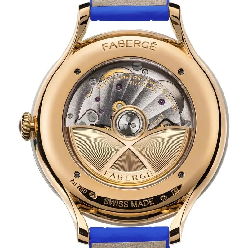 Faberge Flirt 18ct Rose Gold Blue Dial sold by Jura Watches product image thumbnail 2