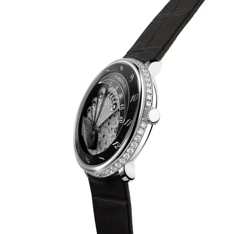 Faberge Lady Compliquee Peacock Black Sapphire sold by Jura Watches product image thumbnail 4