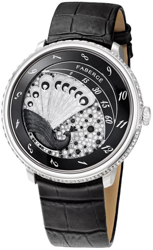 Faberge Lady Compliquee Peacock Black Sapphire sold by Jura Watches