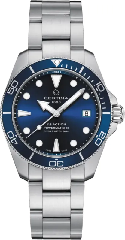 Certina DS Action Diver sold by Jura Watches