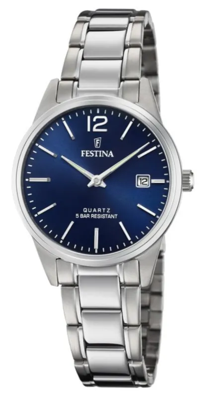 Festina Two Hands Date Ladies made by Jura Watches